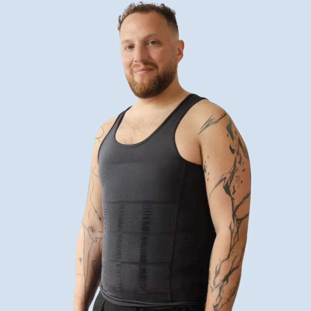 SculptWear™ – Débardeur gainant homme ventre plat instantané