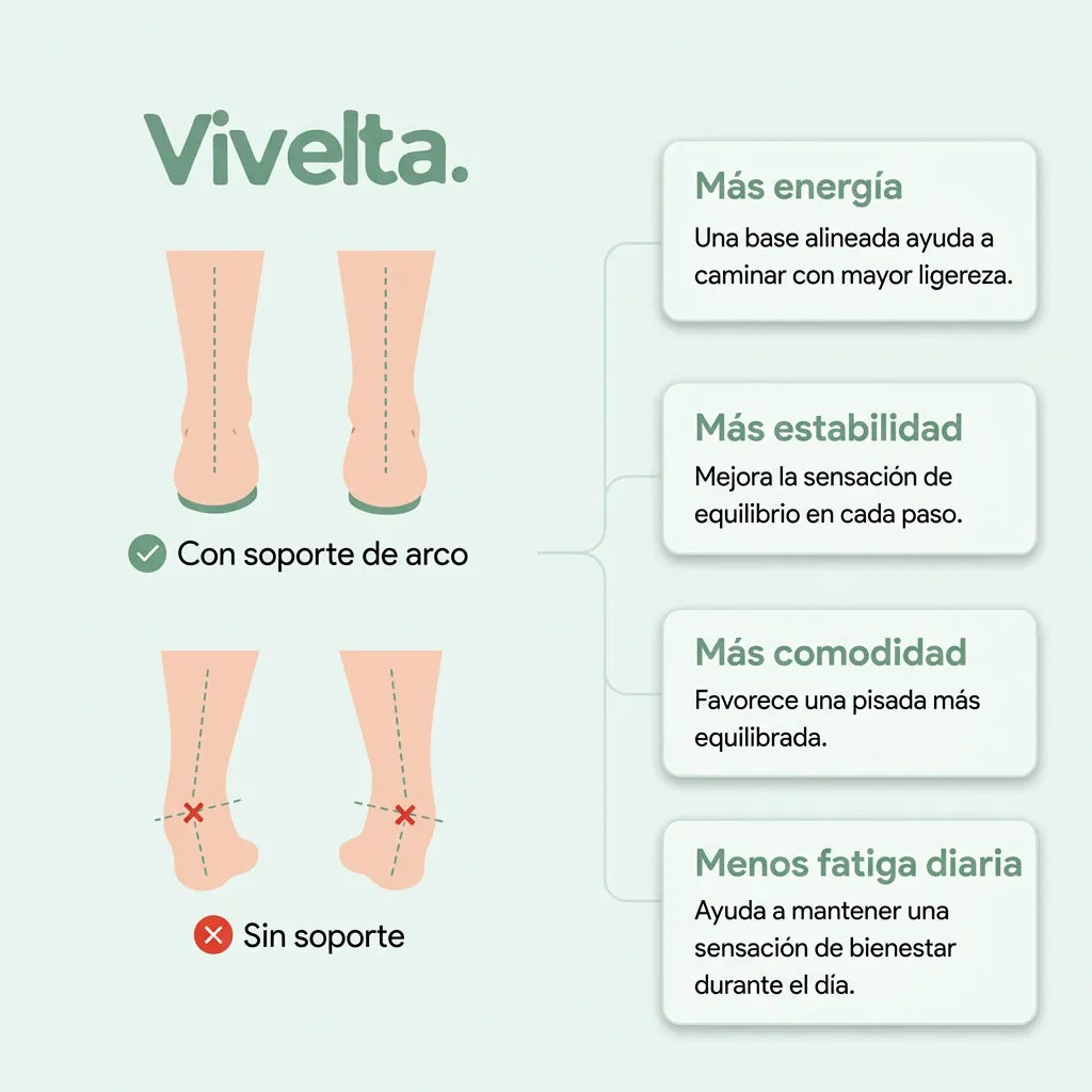 ComfortStep™ — Vuelve a caminar sin dolor desde el primer paso.